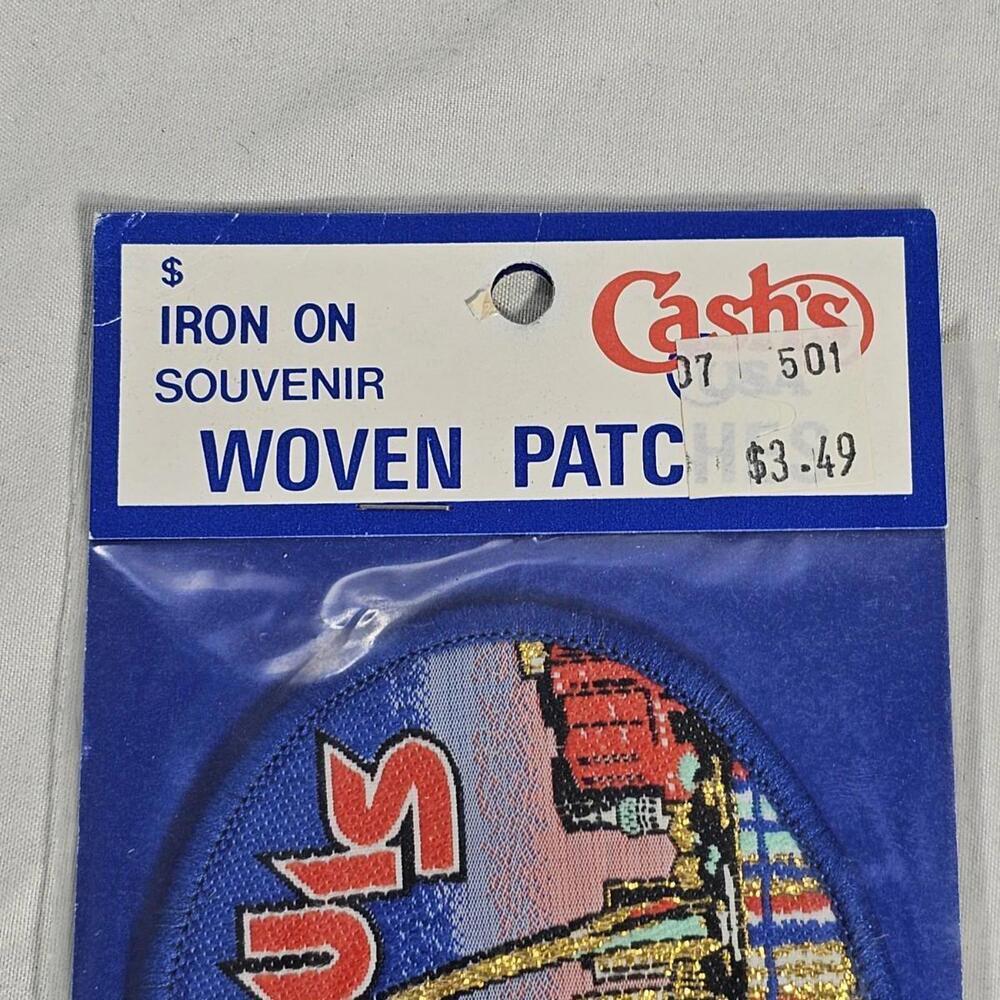 Vintage 4" St. Louis Missouri Iron-on Woven Patch Badge - Picture 4 of 5